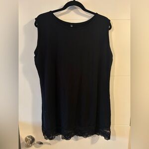 Black Swan Classic Black Tank Top